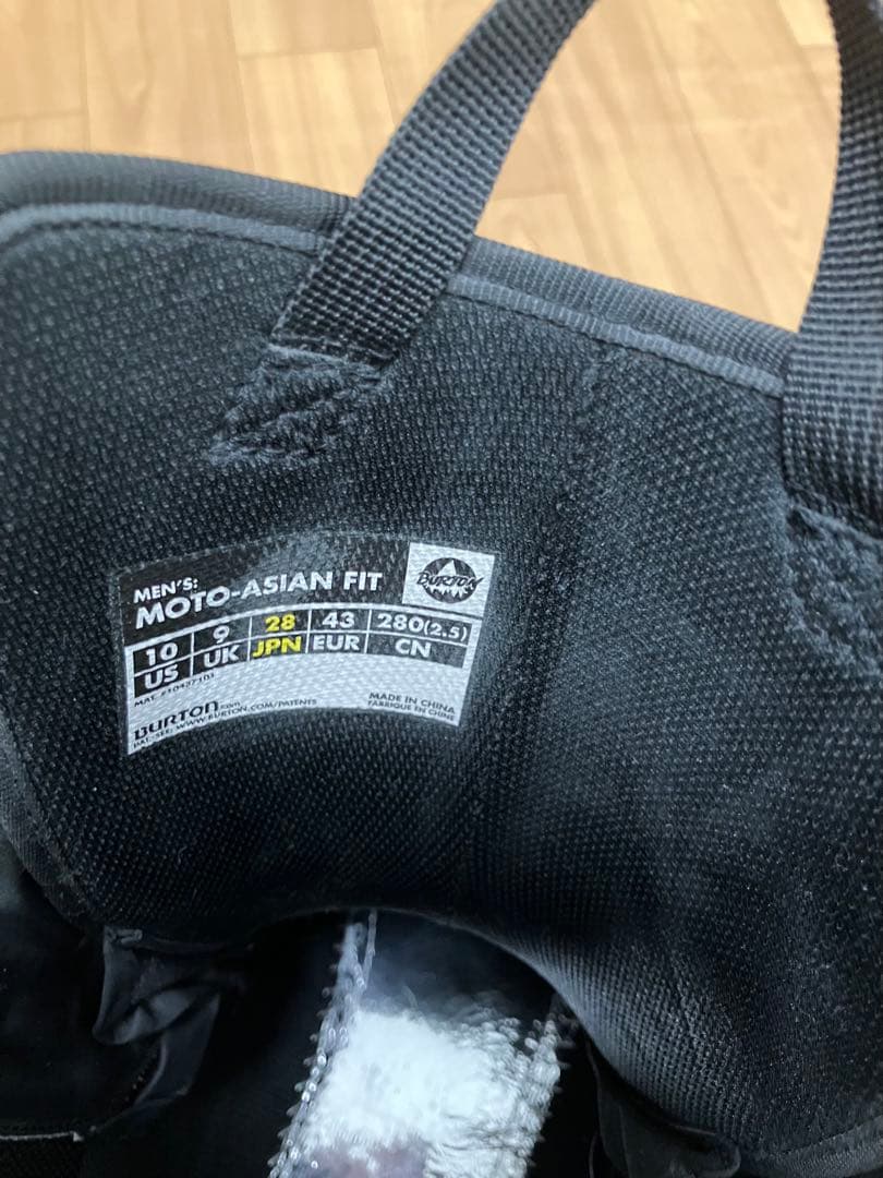 バートン　BURTON MOTO スノーボードブーツ ブラック