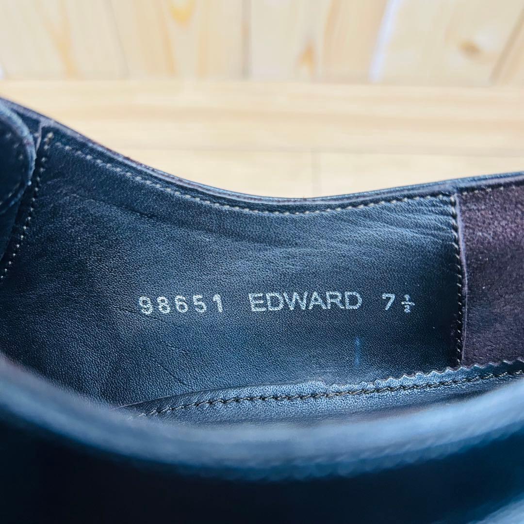 【極美品】ジャランスリウァヤ EDWARD プレーントゥ 黒 7.5 ダイナイト