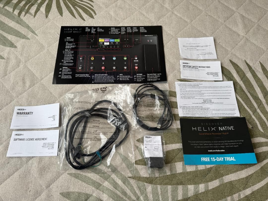 Line 6 Helix LT マルチエフェクター