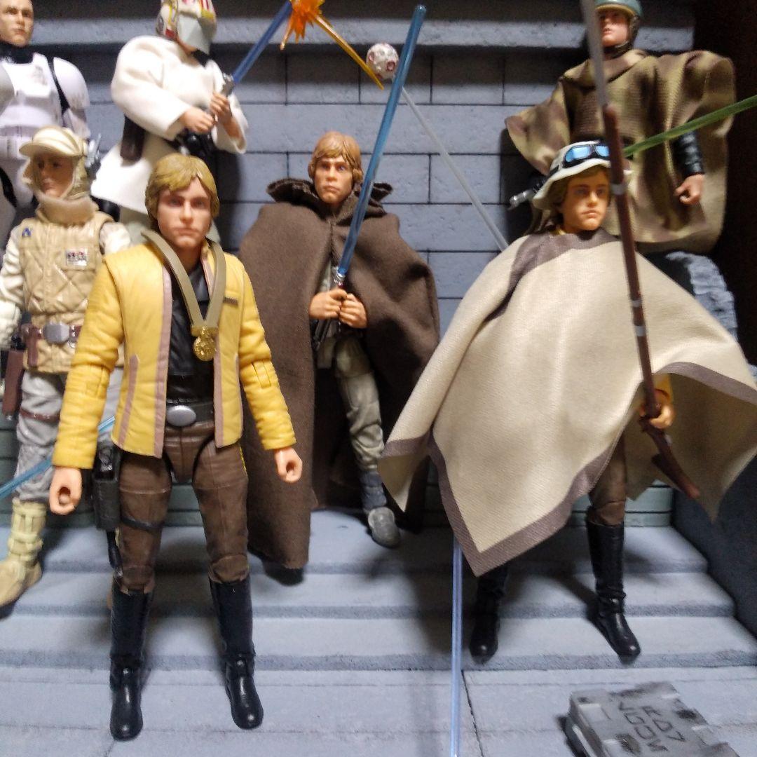 スターウォーズ　ブラックシリーズ　6インチ　ルークスカイウォーカー7種セット