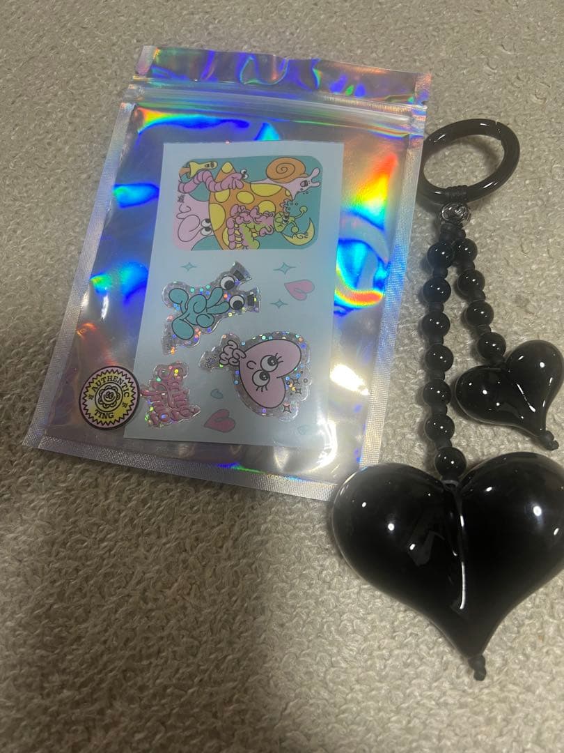 開封済　未使用　String Ting キーホルダーハート♡正規品