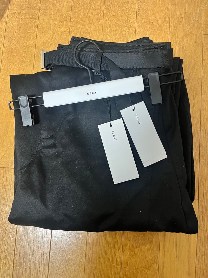 sacai 26ss Cotton Chino Pants 黒 サイズ2 チノ