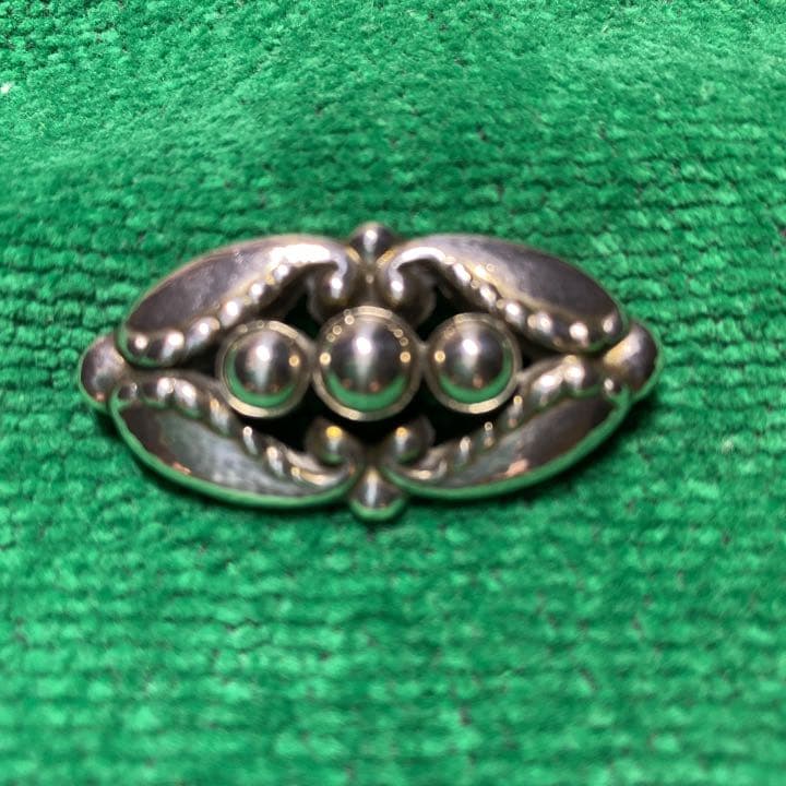 シルバーボールブローチ156シルバー925