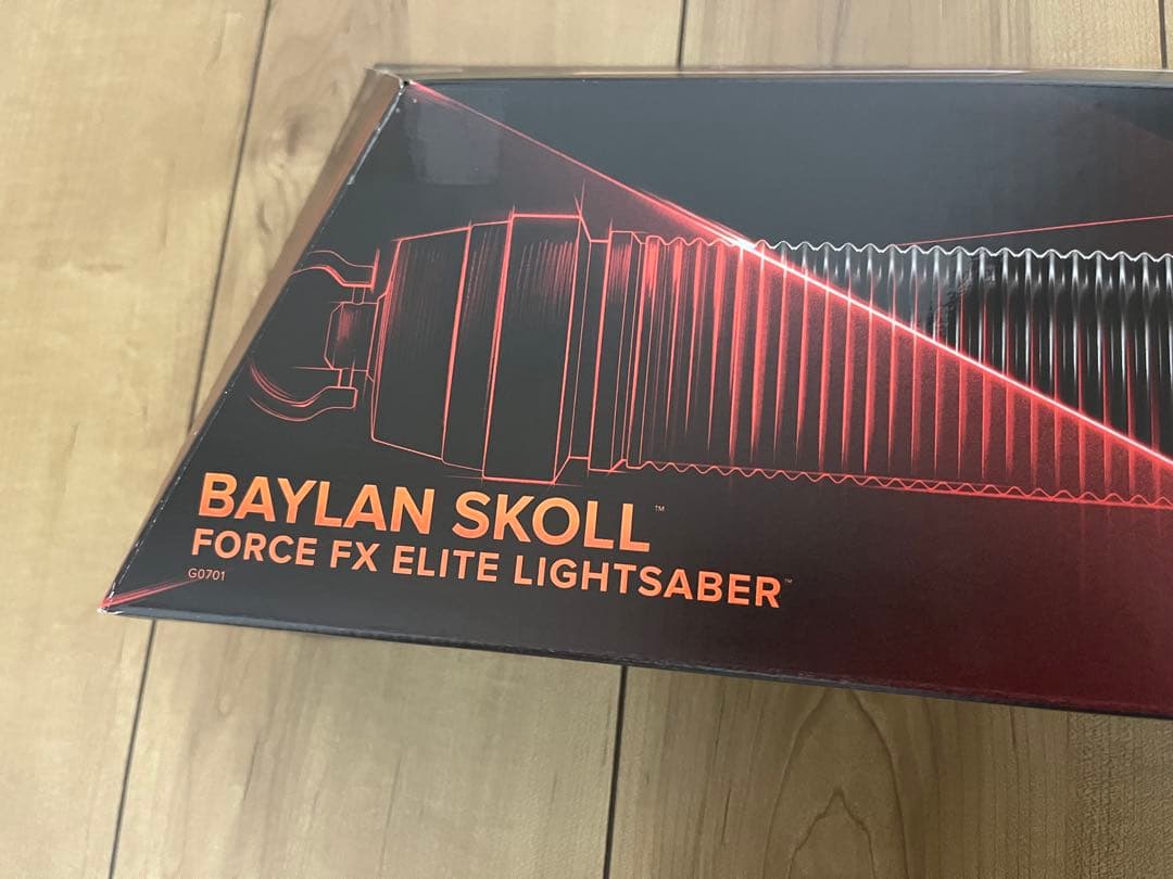 スターウォーズFORCE FX ELITE ライトセーバー　ベイランスコール新品