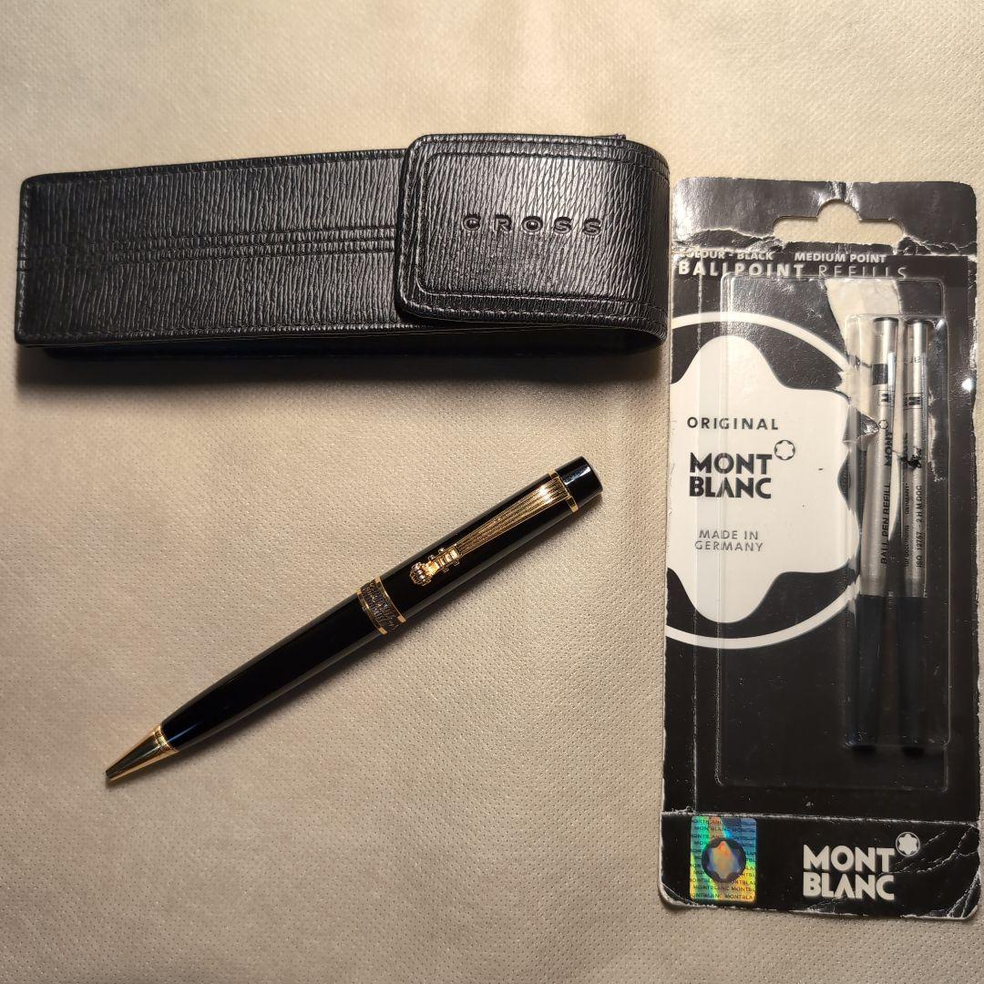 値下！希少モンブラン ドネーション ユーディ・メニューイン ボールペン 替芯付