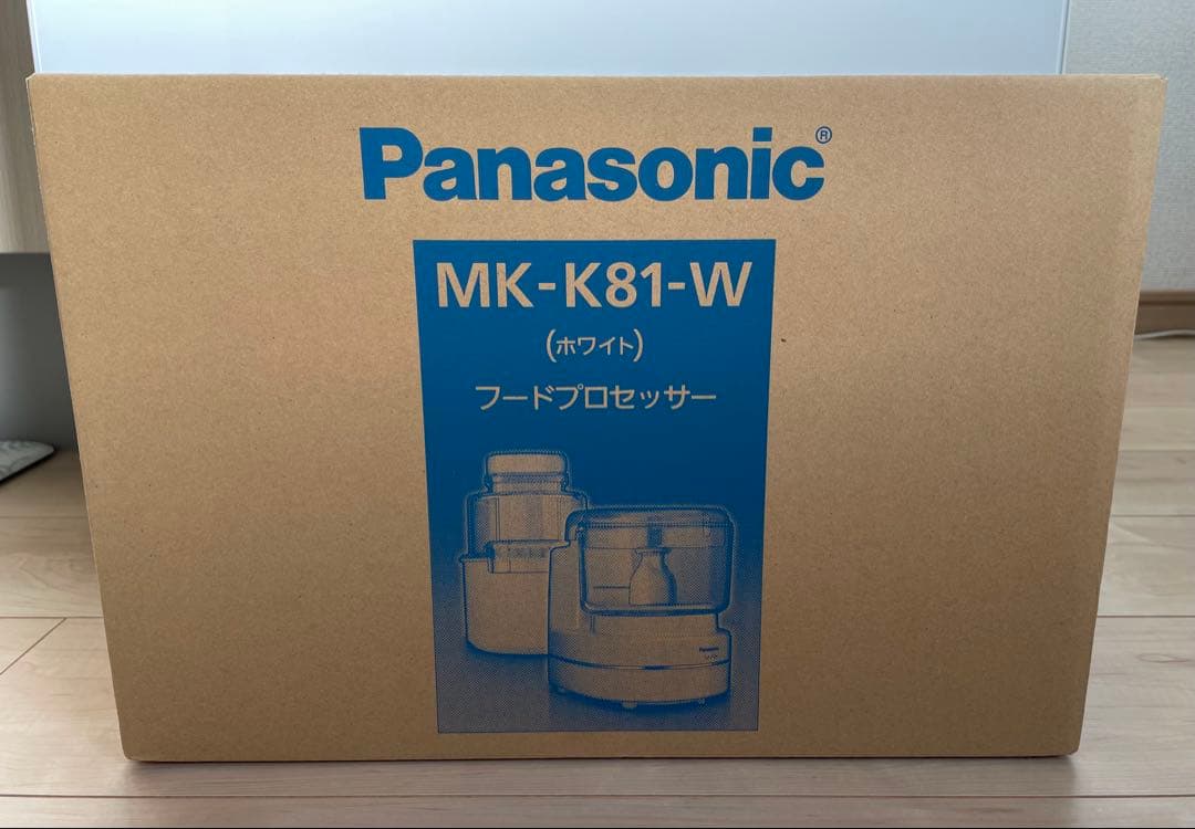Panasonic フードプロセッサー MK-K81-W