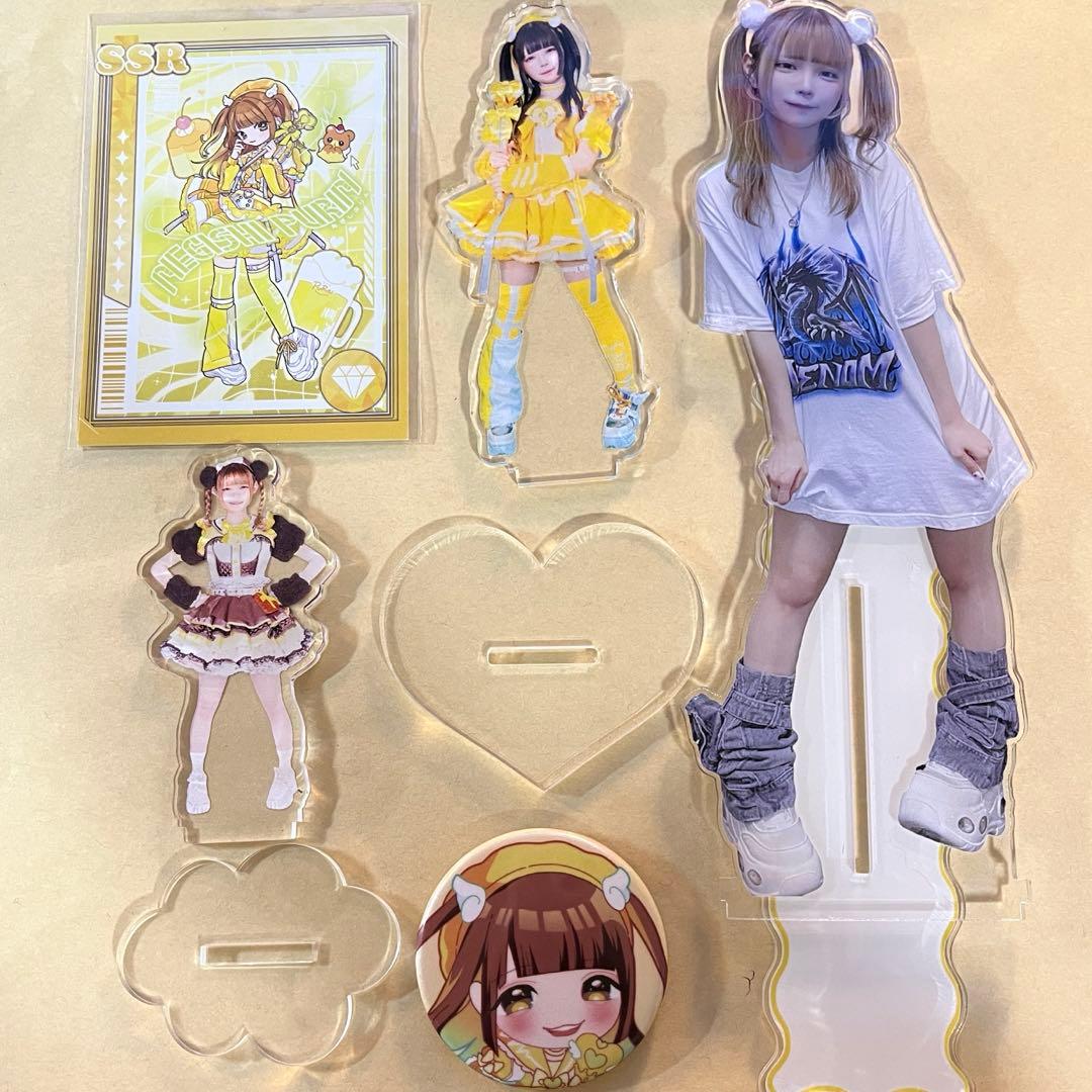 NANIMONO眠岸ぷりんアクスタなどグッズセット