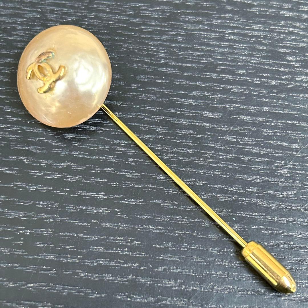 【　bamizon 　】シャネル ピンブローチ