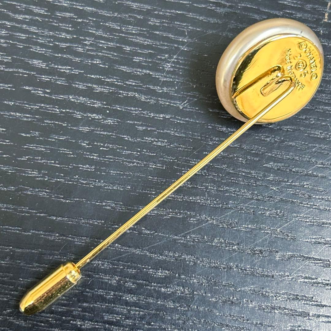 【　bamizon 　】シャネル ピンブローチ