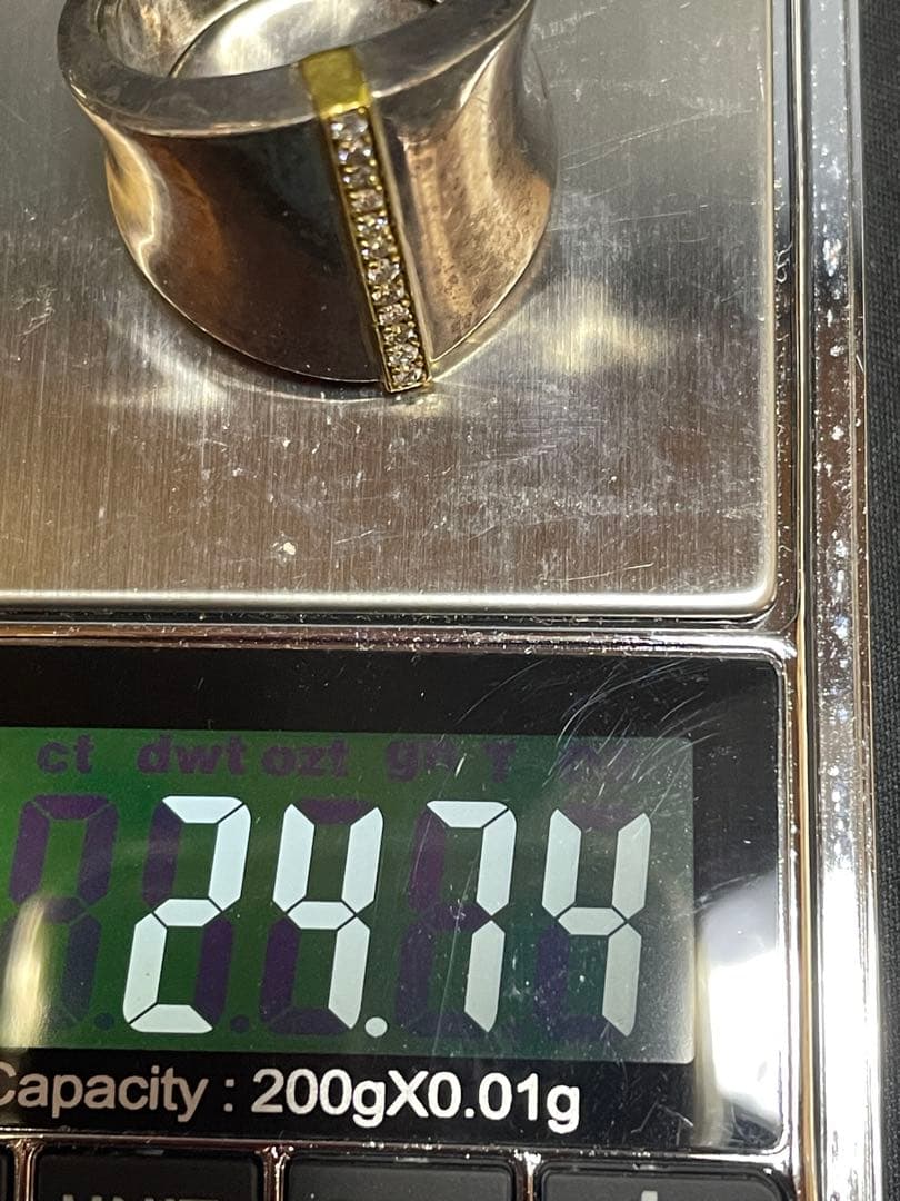 IVXLCDM 21号 リング　STREAM LINE RING　4134