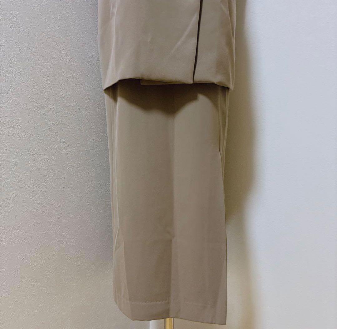 ANDRESDアンドレスド　ニアナ　カーキ　バックシアージレセットアップドレス