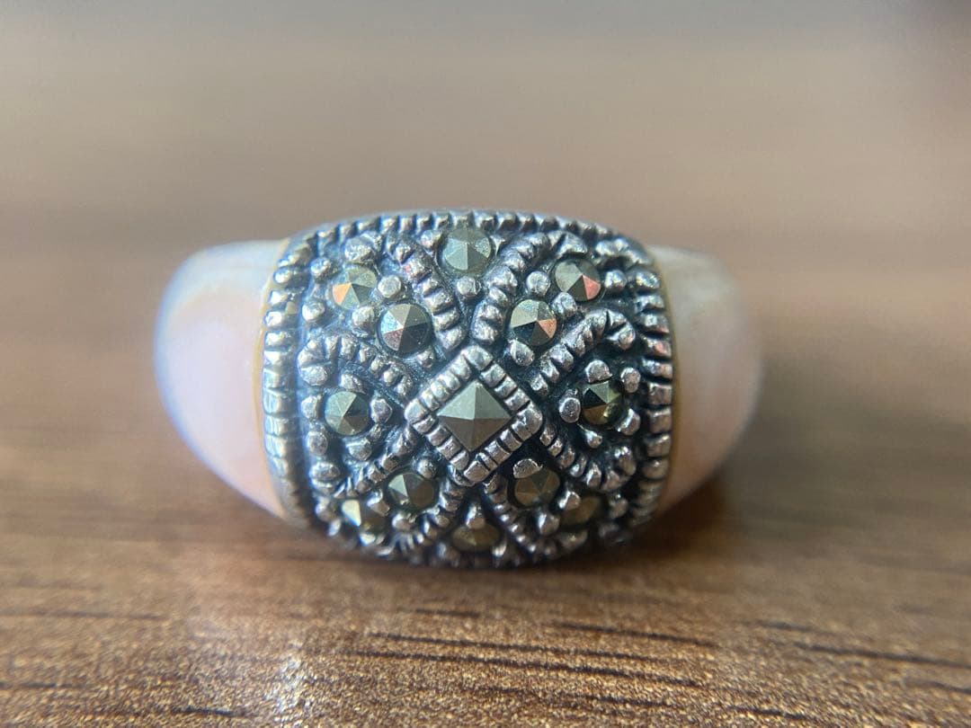 ボヘミアン　ターコイズ　シルバーリング　5点セット