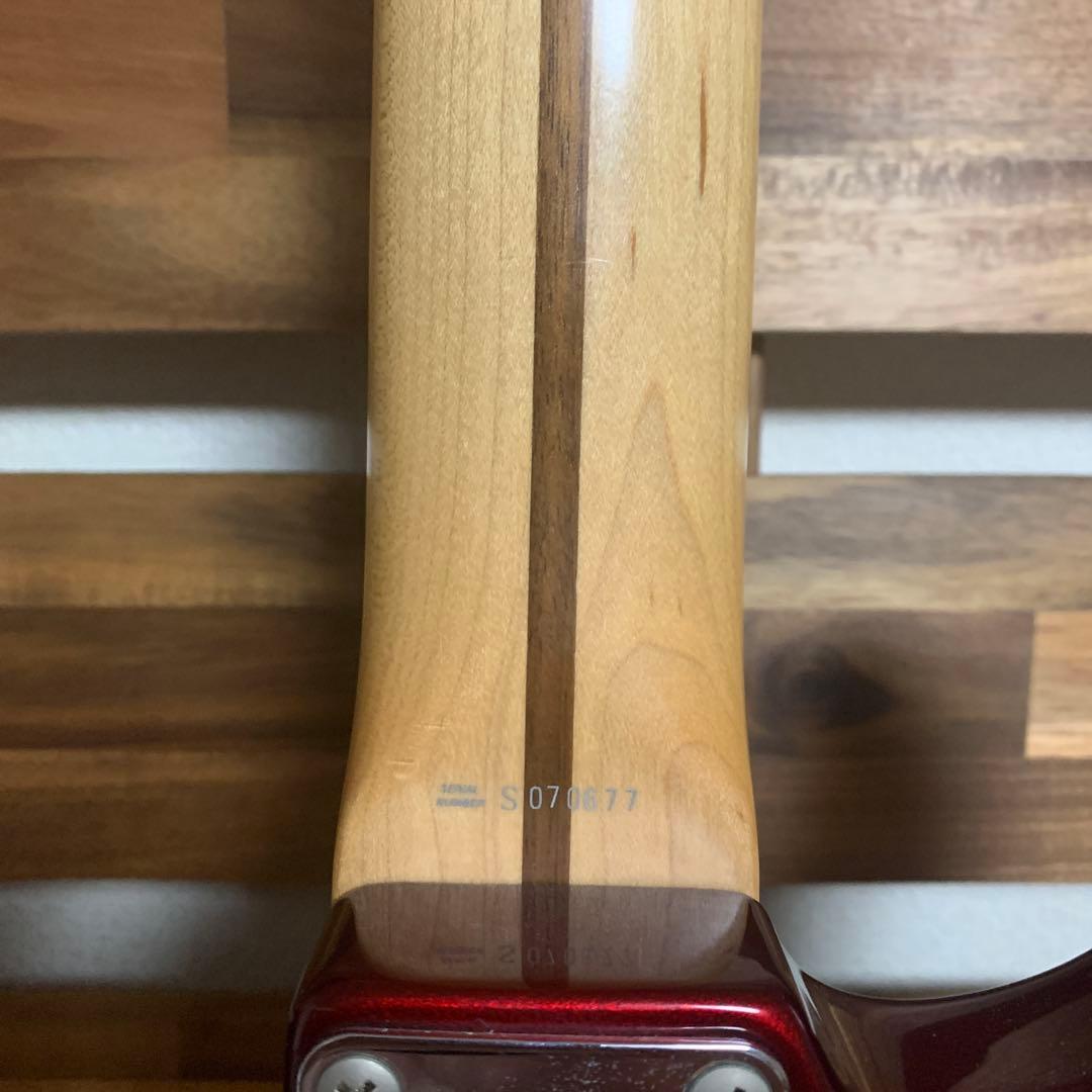 フェンダージャパン ストラトキャスター　sシリアル レッド