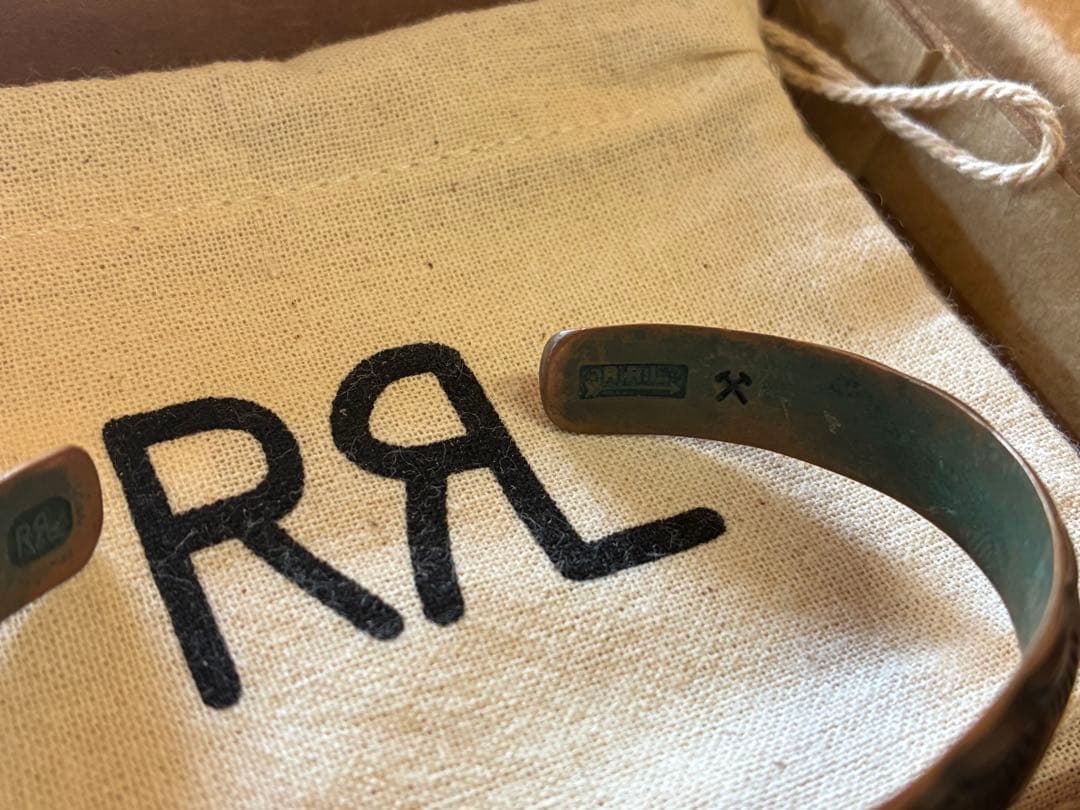 RRL バングル ブレスレット 純銅ジュエリー ダブルアールエル 正規品