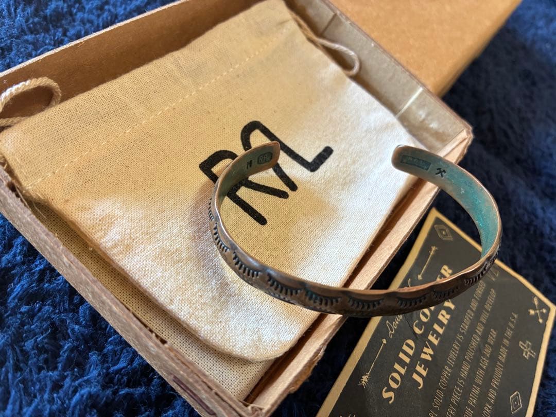 RRL バングル ブレスレット 純銅ジュエリー ダブルアールエル 正規品