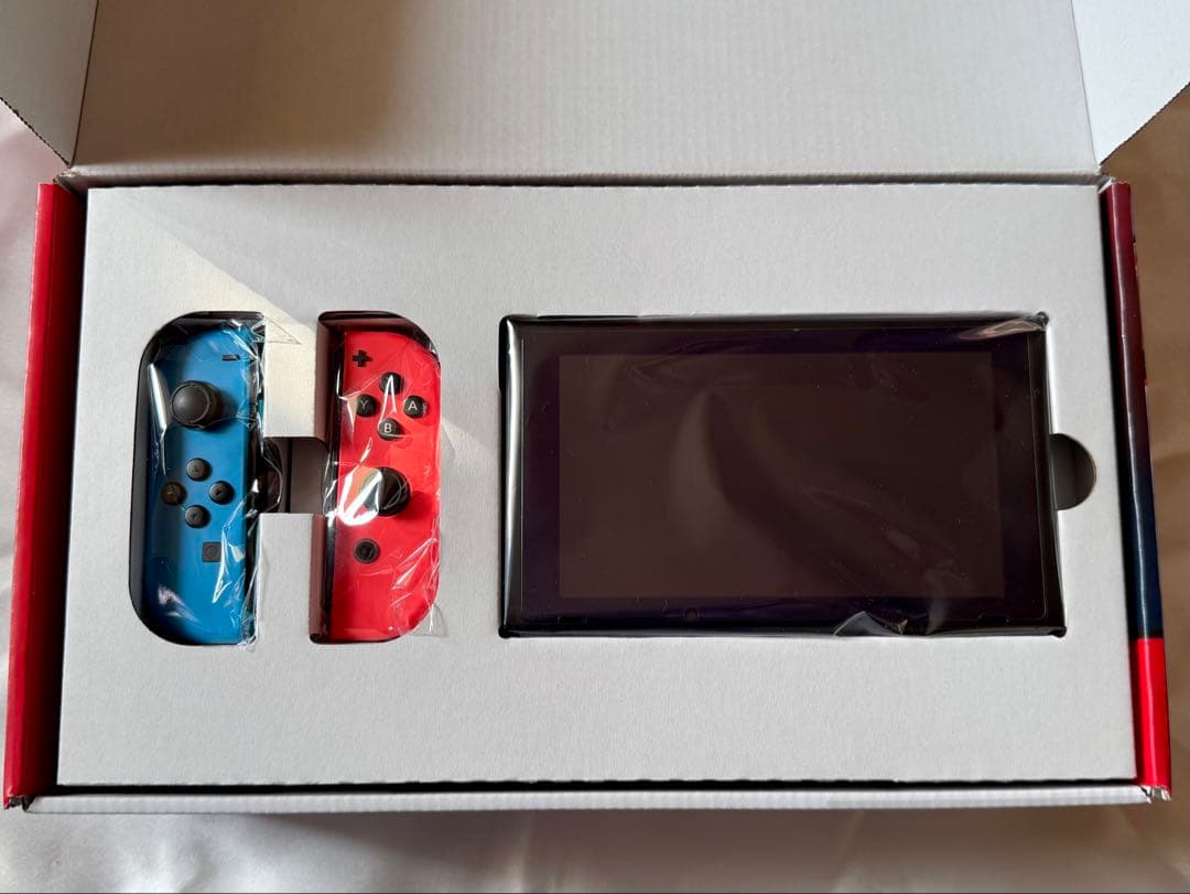 Nintendo Switch ネオンブルー ネオンレッド 外箱 ケース付き