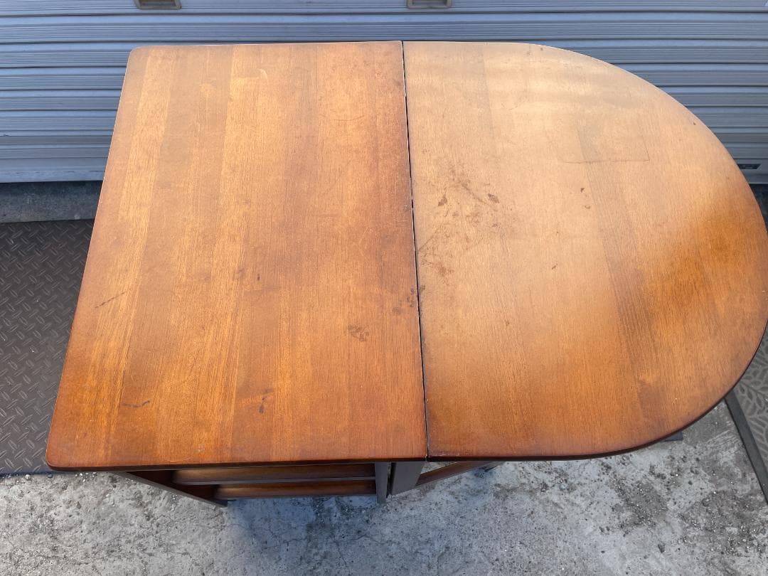 ★ 昭和レトロ 古家具 バタフライワゴン キッチンワゴン テーブルワゴン