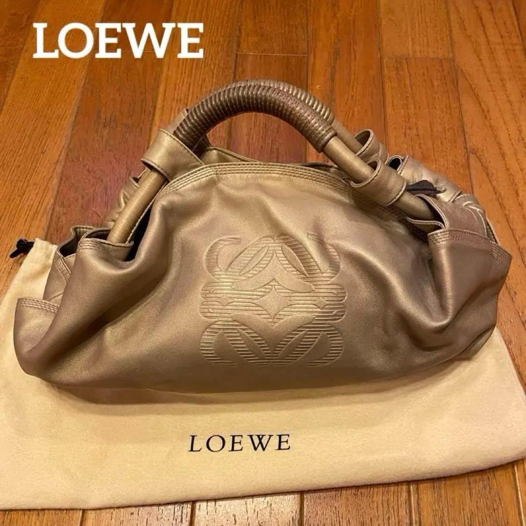 【LOEWE ロエベ】　ナッパアイレ　GOLD