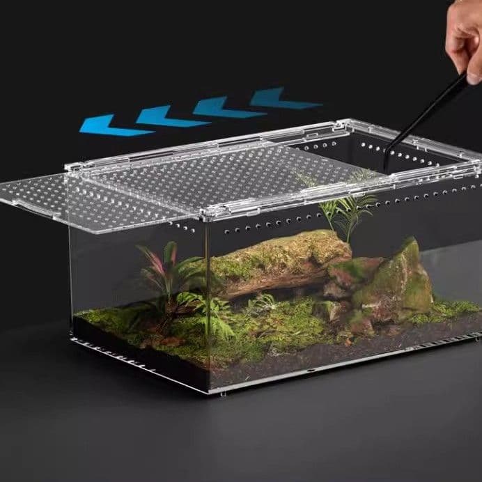 【8個】レプタイルボックス 30×20×15cm 爬虫類 ケージ 飼育ケース