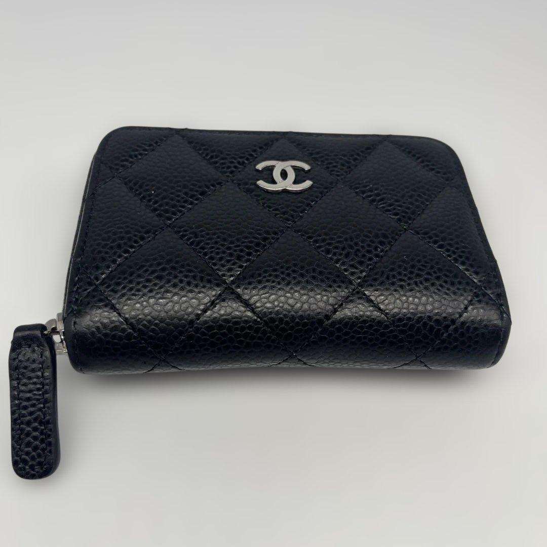 【極美品】CHANEL シャネル クラシックジップパース ケアカードあり