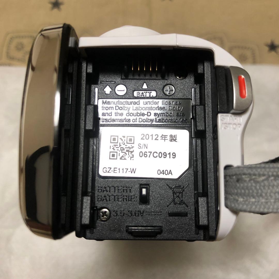 美品 JVC Everio GZ-E117 バッテリー2個付 ビデオカメラ