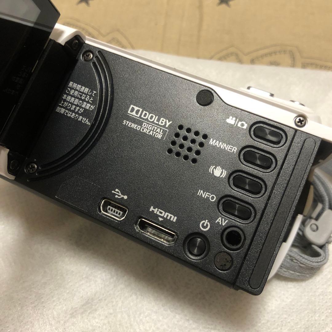 美品 JVC Everio GZ-E117 バッテリー2個付 ビデオカメラ