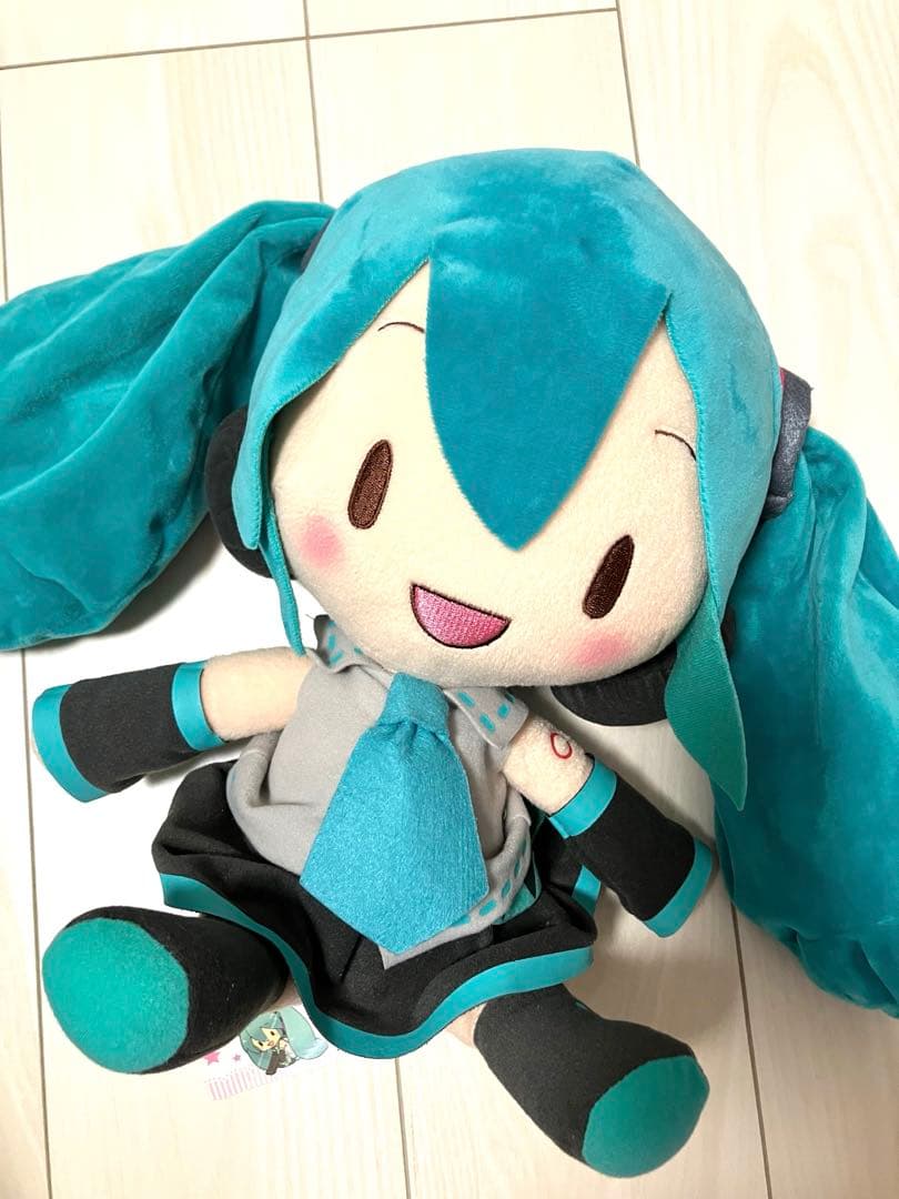 初音ミク メガジャンボ　ふわふわ　ぬいぐるみ 非売品　レア　新品