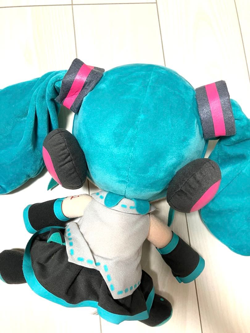 初音ミク メガジャンボ　ふわふわ　ぬいぐるみ 非売品　レア　新品