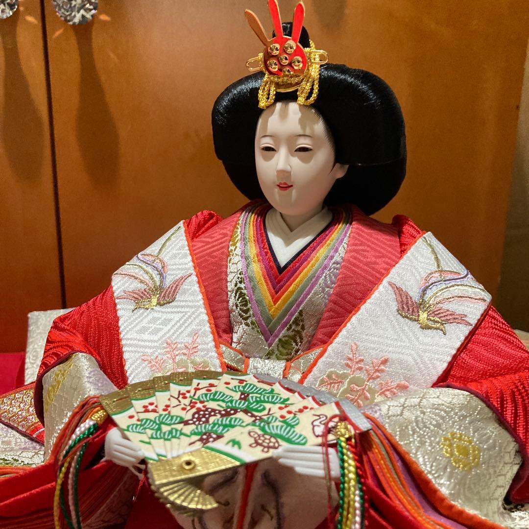 雛人形　親王飾り　七番　草園作　新品　未使用　極上品