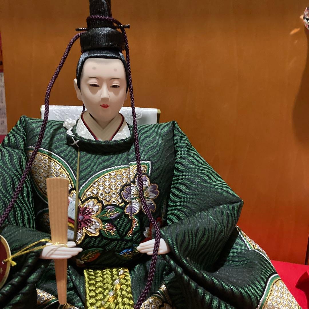 雛人形　親王飾り　七番　草園作　新品　未使用　極上品
