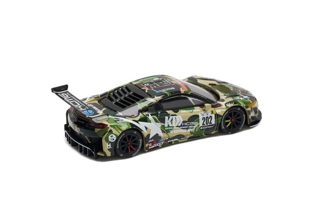 ミニカー BAPE X POPRACE HONDA NSX GT3