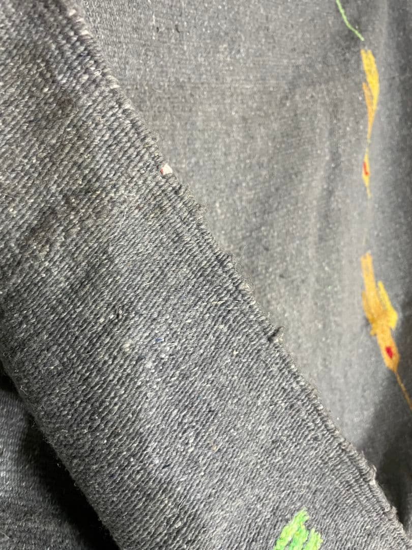 ヴィンテージ メキシカンラグ ネイティブ柄 大型 ブランケット