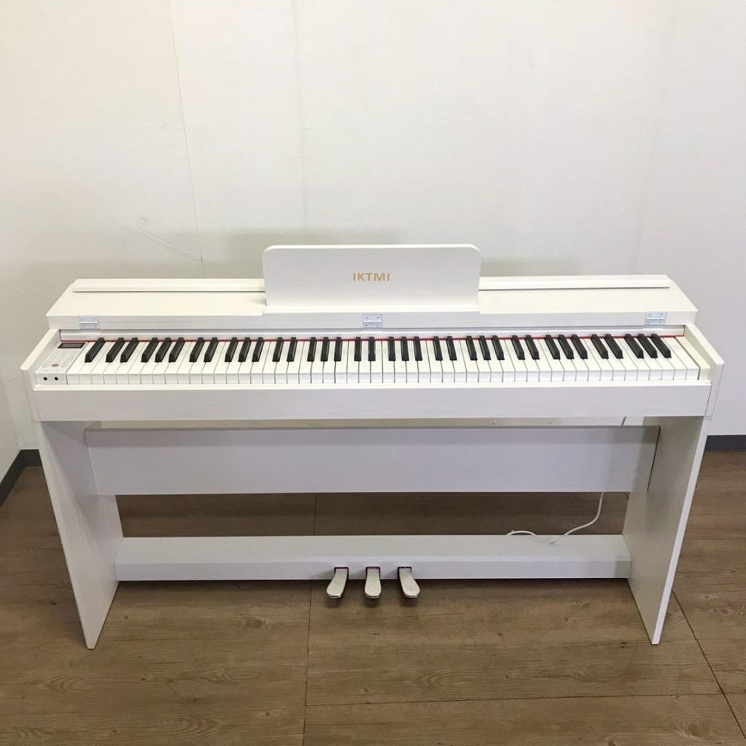 2025年製 福岡 引取限定 IKTMI 電子ピアノ ホワイト 88鍵盤 木製