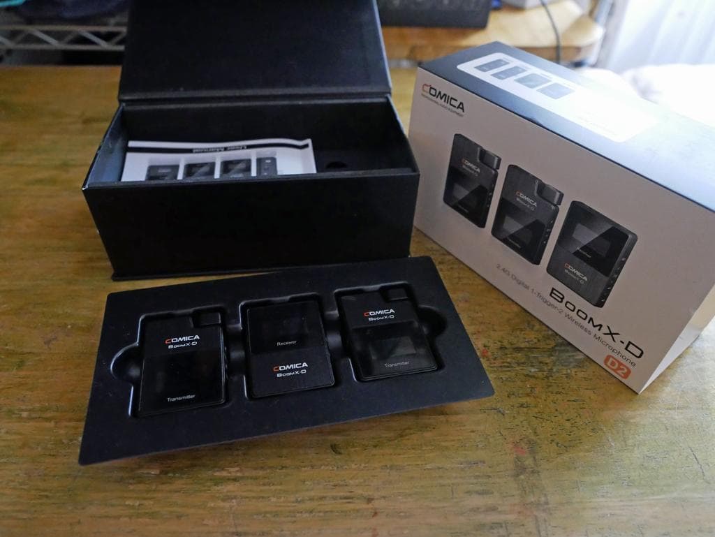 Comica BoomX-D ワイヤレスマイクシステム