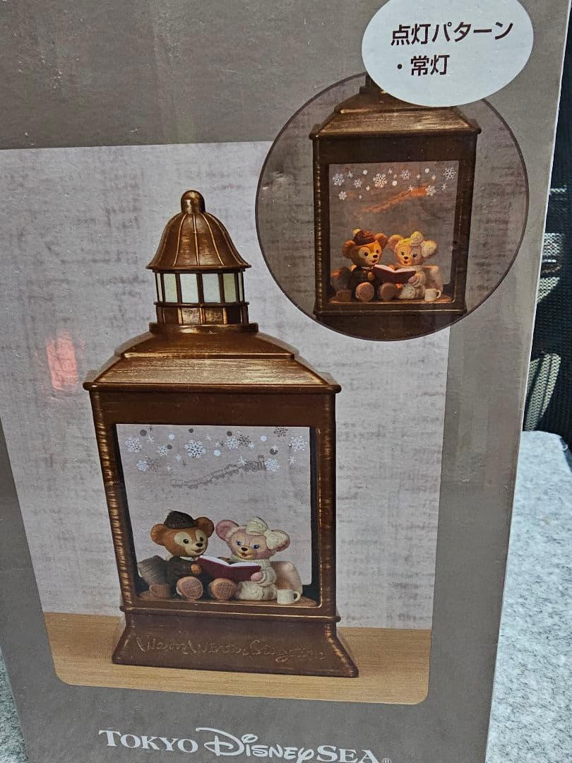 【新品未開封】ダッフィー＆シェリーメイ　インテリアライト