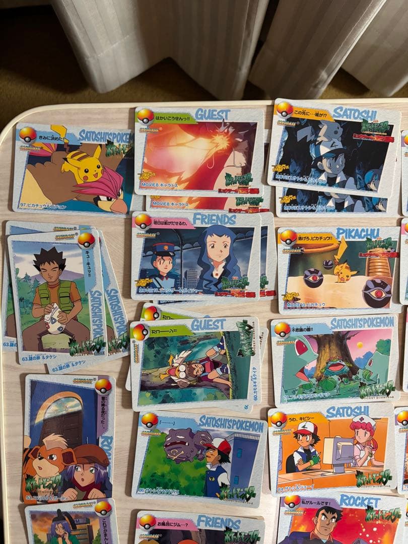 わ*ん様 ポケットモンスター　アニメコレクション　トップサン　ポケモンカード