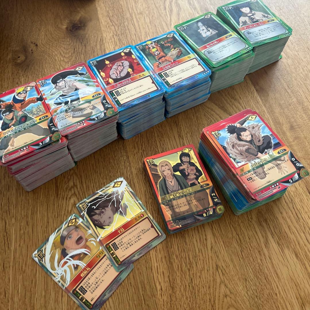 NARUTO ナルト トレーディングカード 1.8kg分まとめ売り
