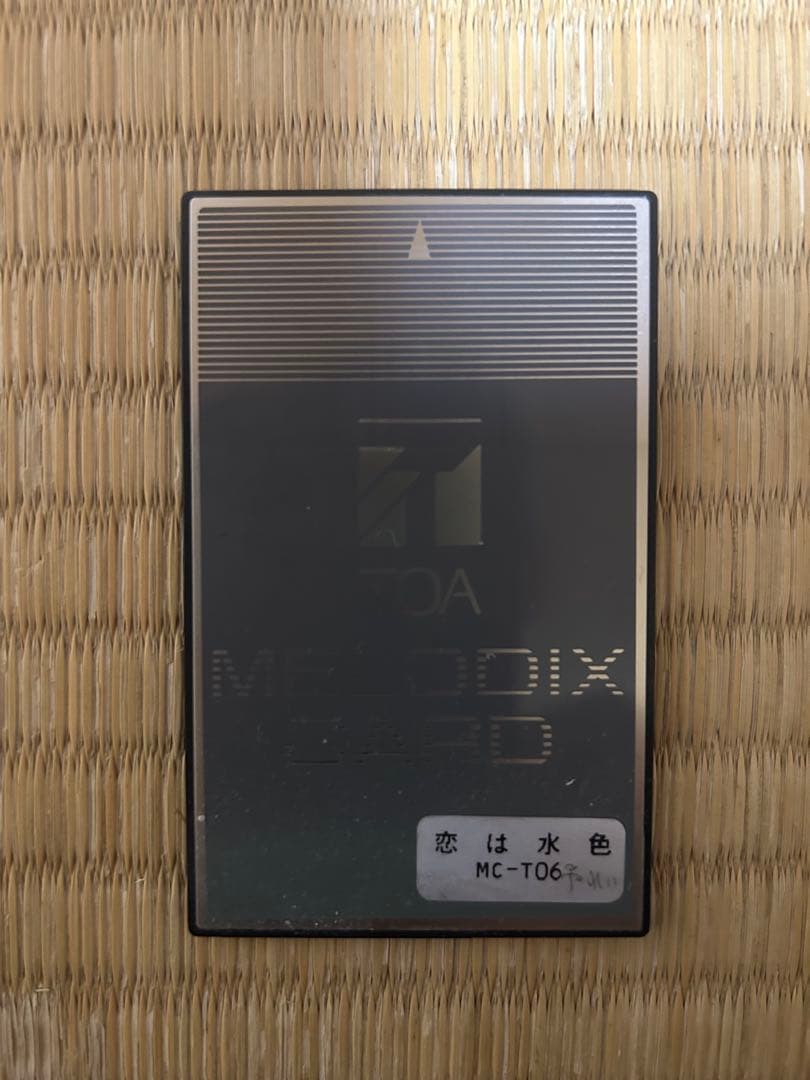TOA メロディックス　ML-304B カード4枚付
