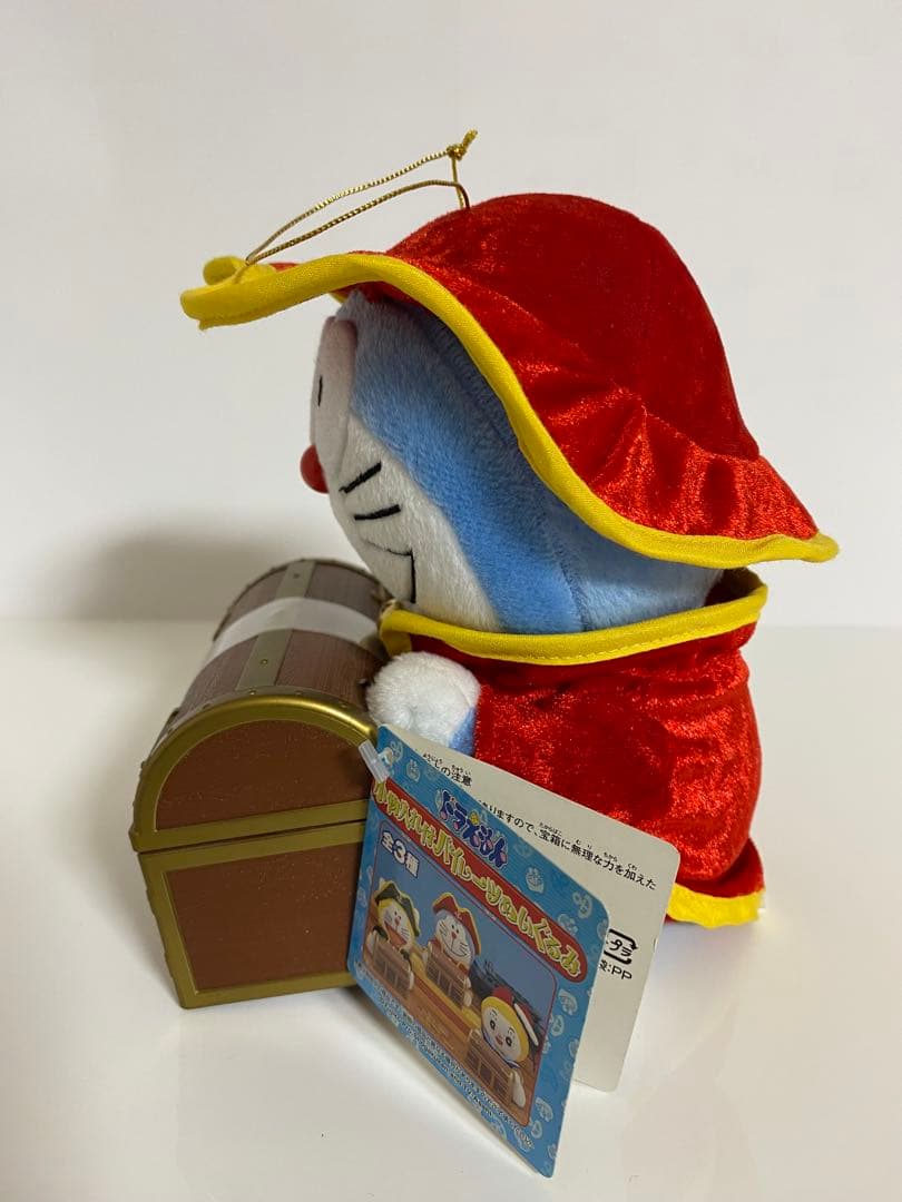 ドラえもん　小物入れ付　パイレーツぬいぐるみ(全3種)