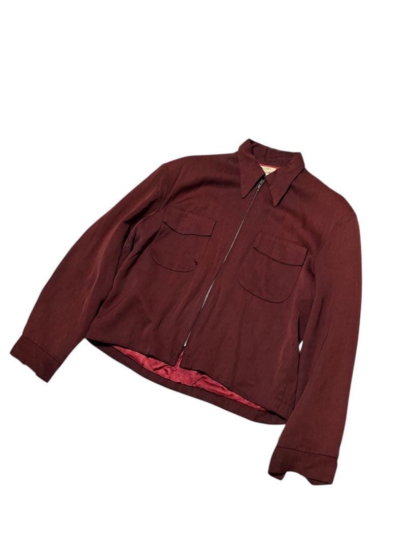 R*様 40s〜50sレーヨンギャバジャン