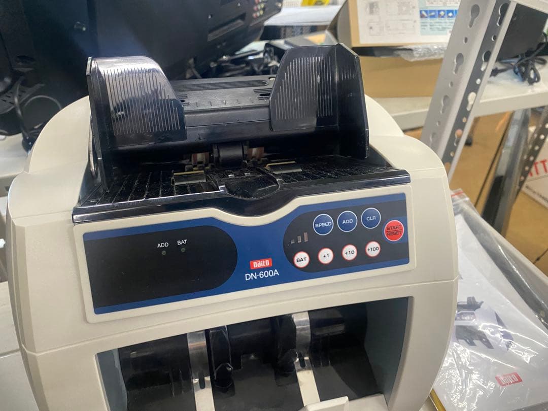 DN-600A 紙幣計数機 ホワイト 取扱説明書付き