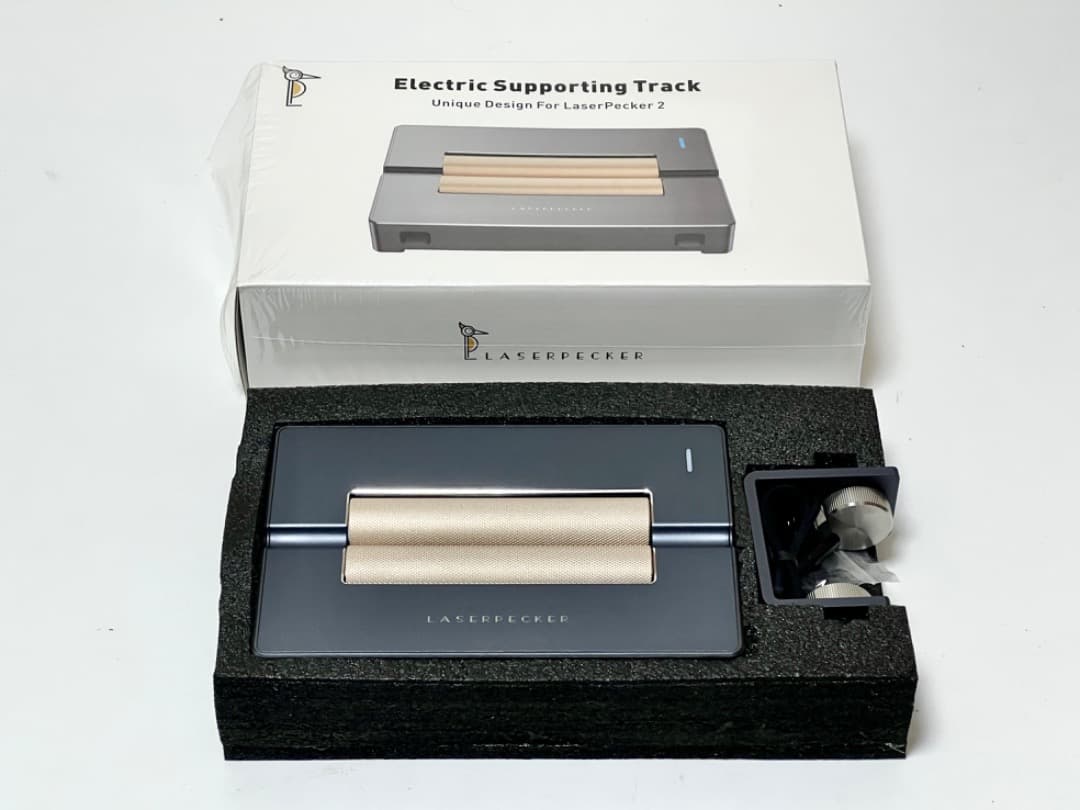 LaserPecker2 レーザーペッカー2 彫刻機、電動台座、パワーバンク付