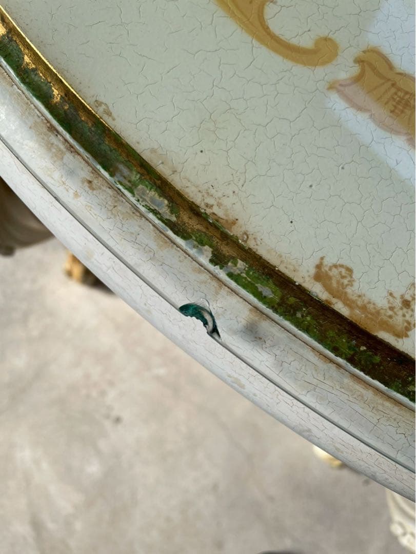 高級家具　イタリア製　SILIK社　コンソール　ロココ調　定価72万