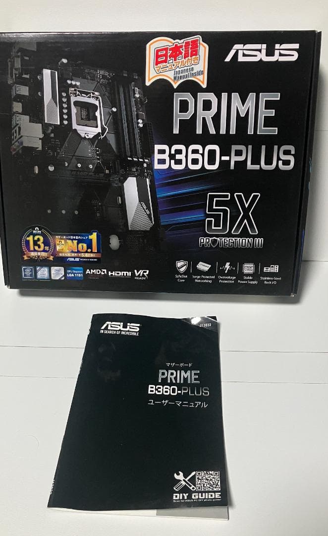 ASUS PRIME B360-PLUS 希少PCI搭載 【PT1PT2】