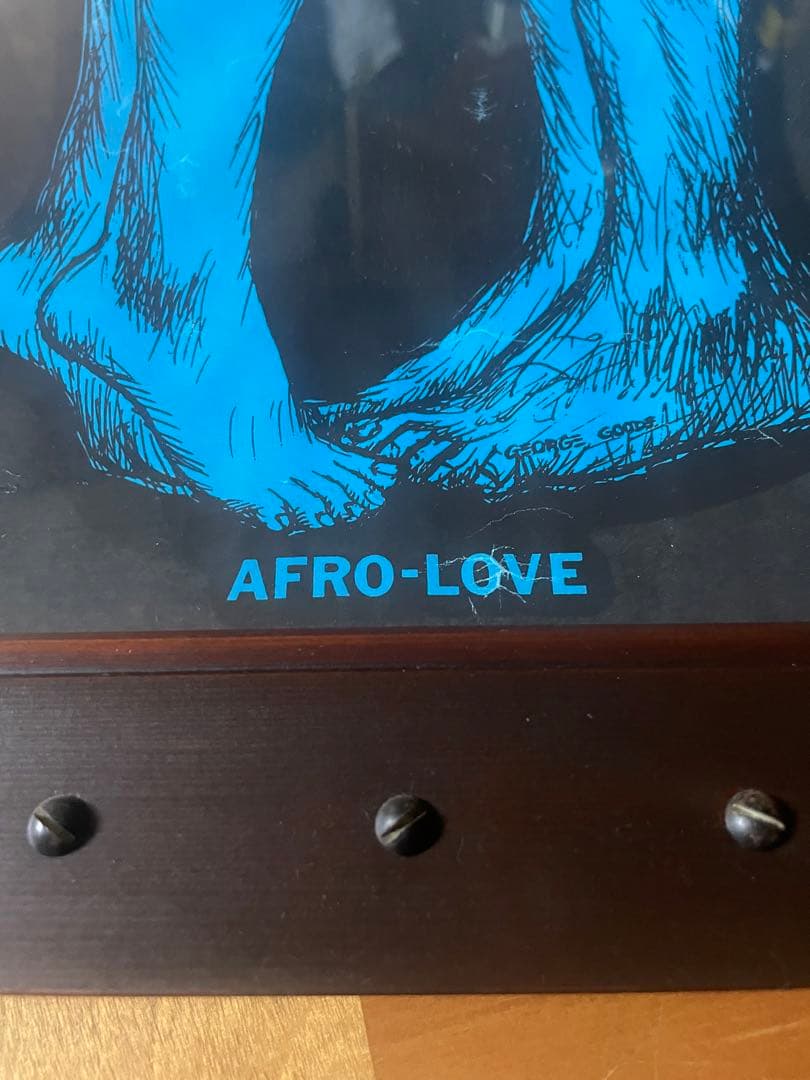 アメリカ1970年代　ポスター額装付き