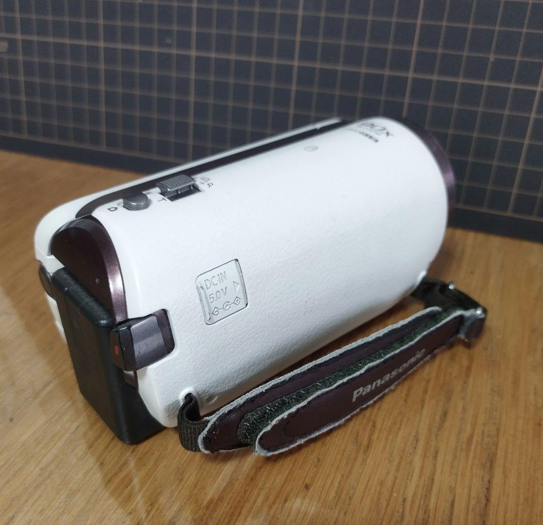 【ジャンク品】Panasonic HC-W570M ビデオカメラ　ホワイト