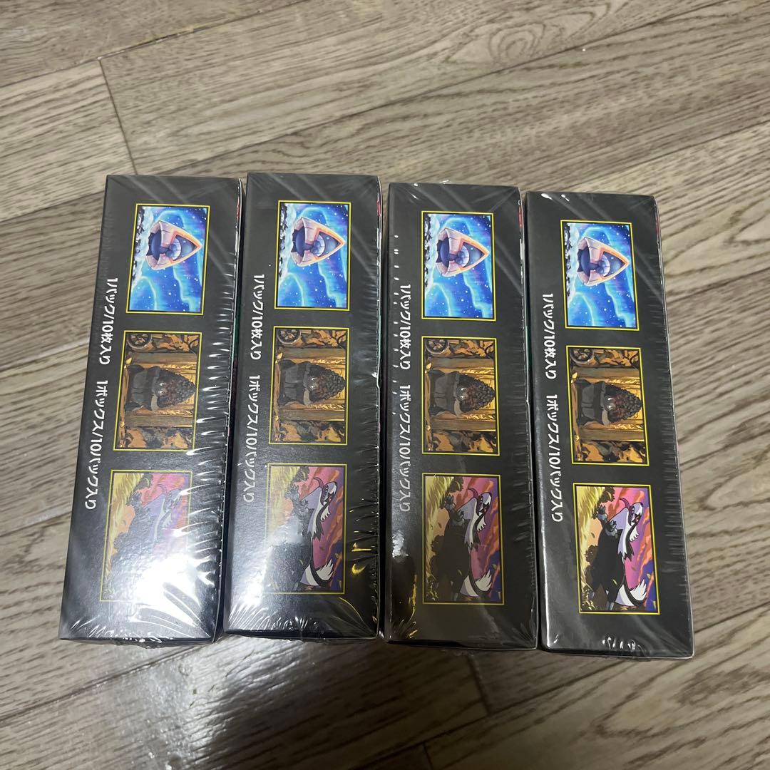 シュリンク付き ポケモンカードゲーム ドリームEX 4ボックス ハイクラスパック