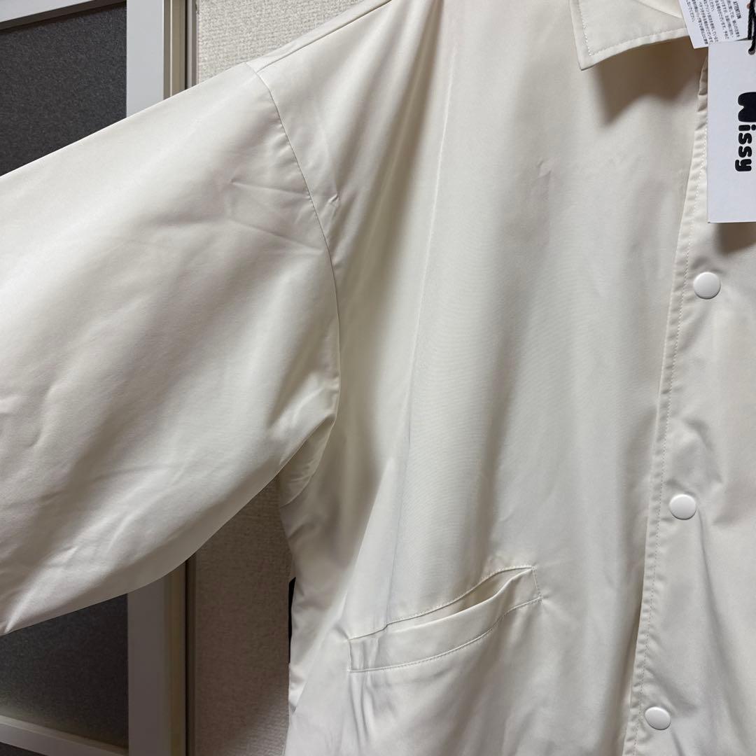 ナップタイム naptime. Nissy コーチジャケット 白