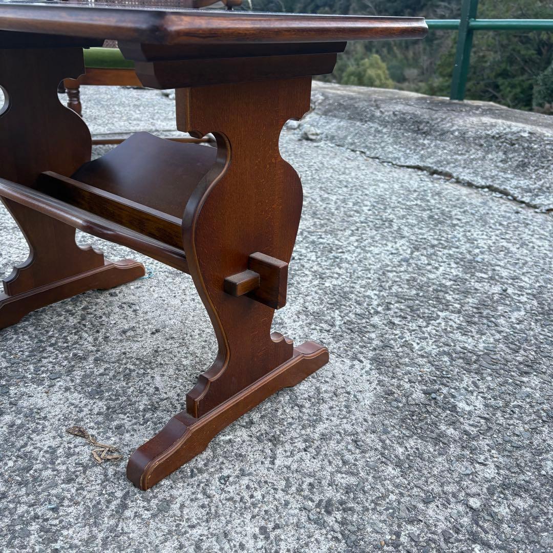 寺222 オールド カリモク コロニアルシリーズ サイドテーブル