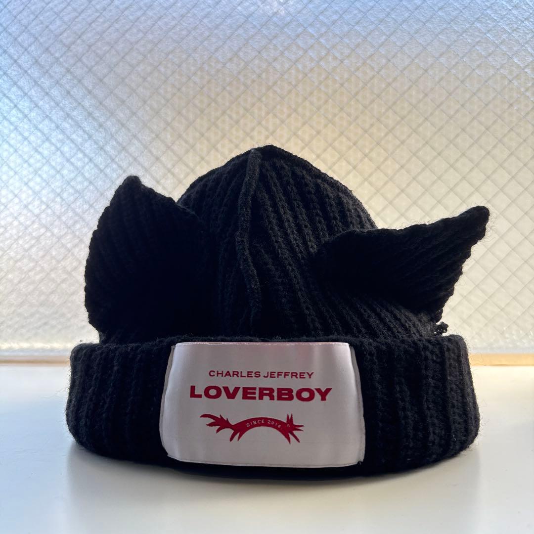 LOVERBOY ネコ耳ニット帽　正規品　フォーアイド購入
